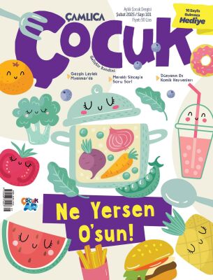 Çamlıca Çocuk Dergisi Sayı 101 (Şubat 2025) - 1