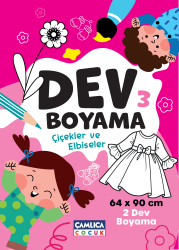 DEV BOYAMA-3 (Çiçekler ve Elbiseler) - 1