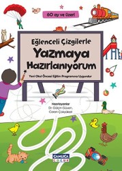 Eğlenceli Çizgilerle Yazmaya Hazr(60 Ay ve Üzeri) - Çamlıca Çocuk Yayınları