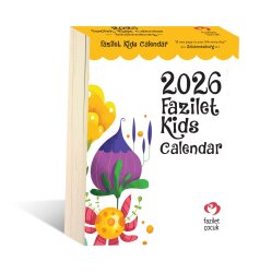 2026 Fazilet Kids Calendar (2026 Fazilet Çocuk Takvimi) (İngilizce) - Fazilet Kids