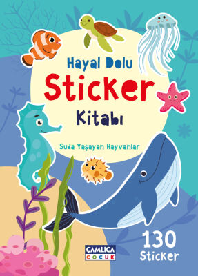 HAYAL DOLU STİCKER KİTABI-2 (SUDA YAŞAYAN HAYVANLAR) - 1