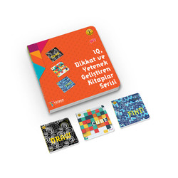 ​IQ, Dikkat ve Yetenek Geliştiren Kitaplar (İlkokul) Serisi Level 1 - Draw, Cube, Find - 2