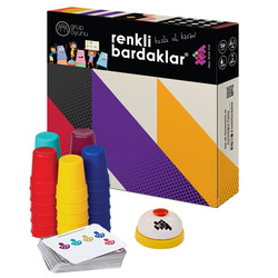 Renkli Bardaklar (5 Kişilik) - Zet Zeka