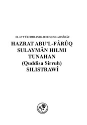 SULAYMÂN HILMI TUNAHAN (Q.S.) - EBU'L FÂRUK SÜLEYMAN HİLMİ TUNAHAN (K.S.) (SİLİSTREVÎ) (İspanyolca) - 1