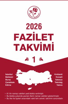 Yurtiçi 1 Blok Takvimi - 1