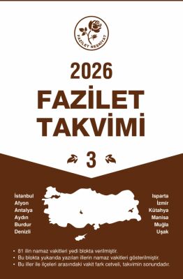Yurtiçi 3 Blok Takvimi - 1
