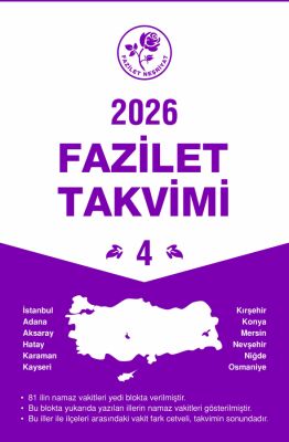 Yurtiçi 4 Blok Takvimi - 1