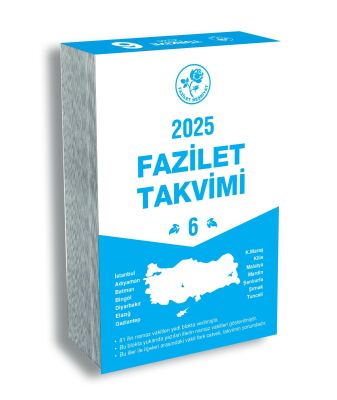 YURTİÇİ 6 BLOK TAKVİMİ - 1