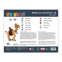 Zet Puzzle Animal Colours Series-2 Deve/Camel - 2